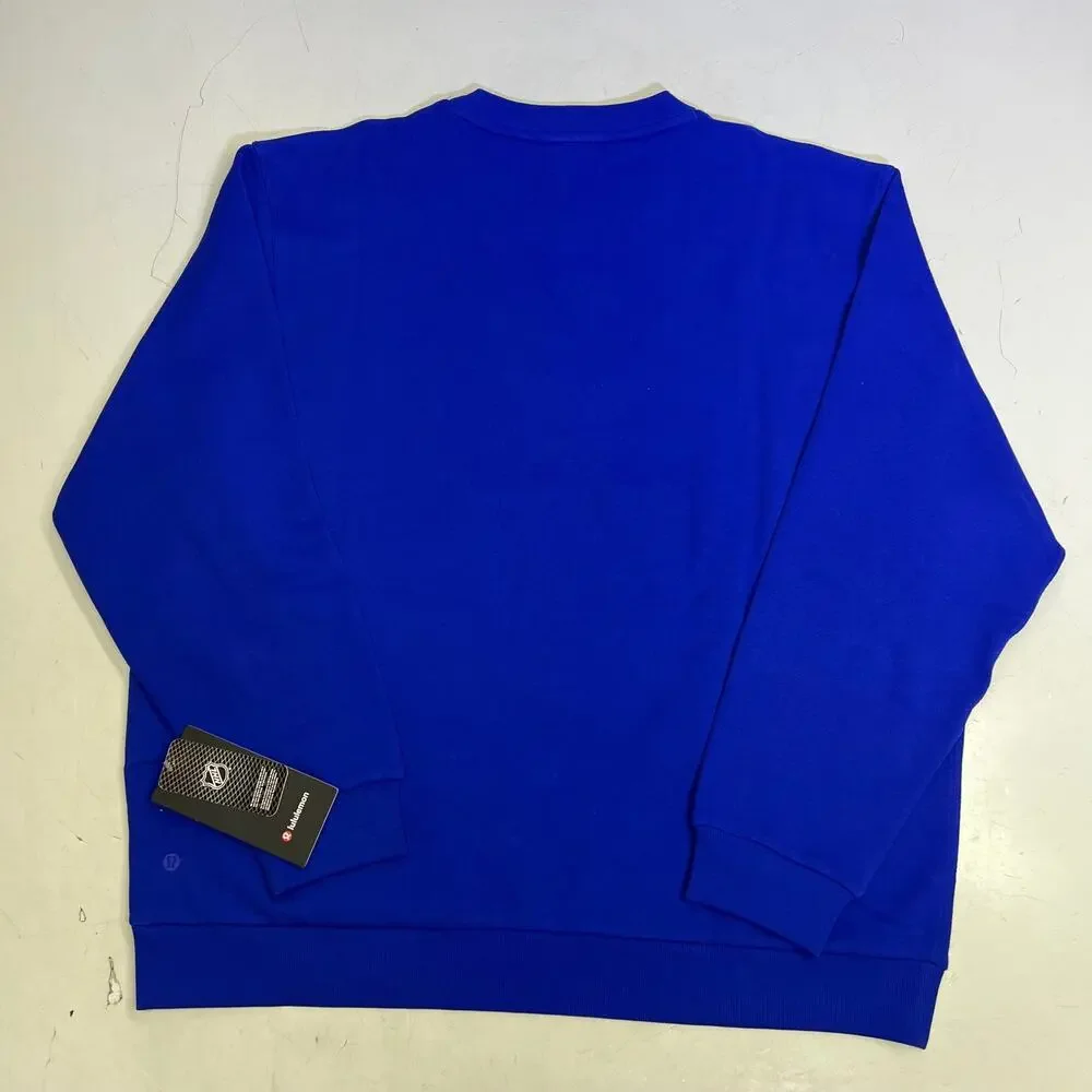 LULULEMON St. Louis Blues Steady State College Crewneck Men's Sz XL Cobalt Blue
